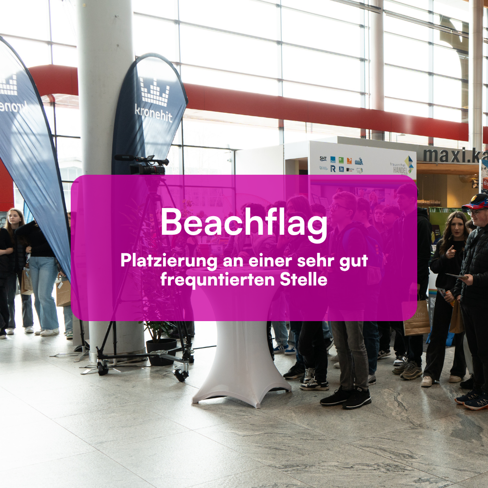 Beachflags am Festival