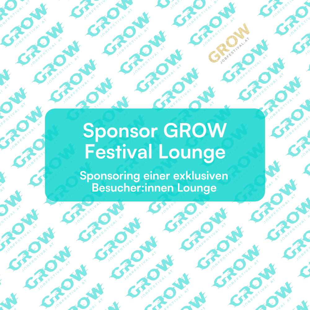 Sponsor GROW Festival Lounge